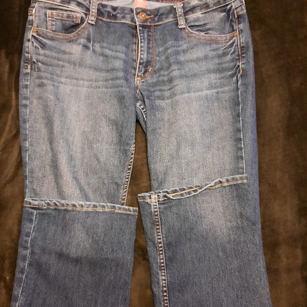 Arizona low rise straight leg jeans